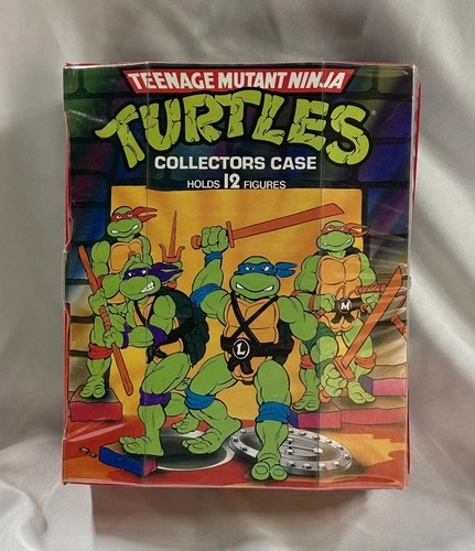VINTAGE 1988 TMNT Collectors Case Teenage Mutant Ninja Turtles Great Condition
