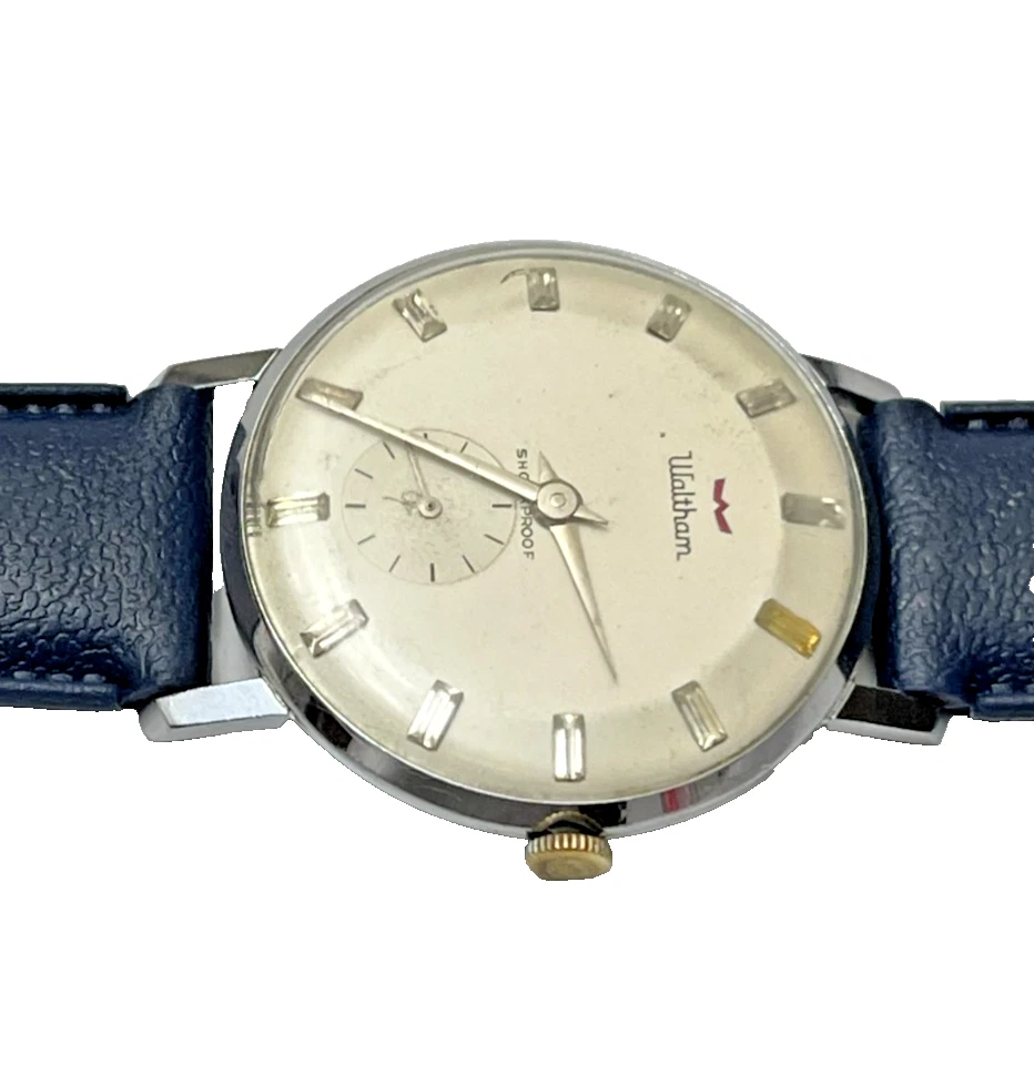 Vintage 1960s Waltham Wind Up Men's Watch - Image 4 of 4