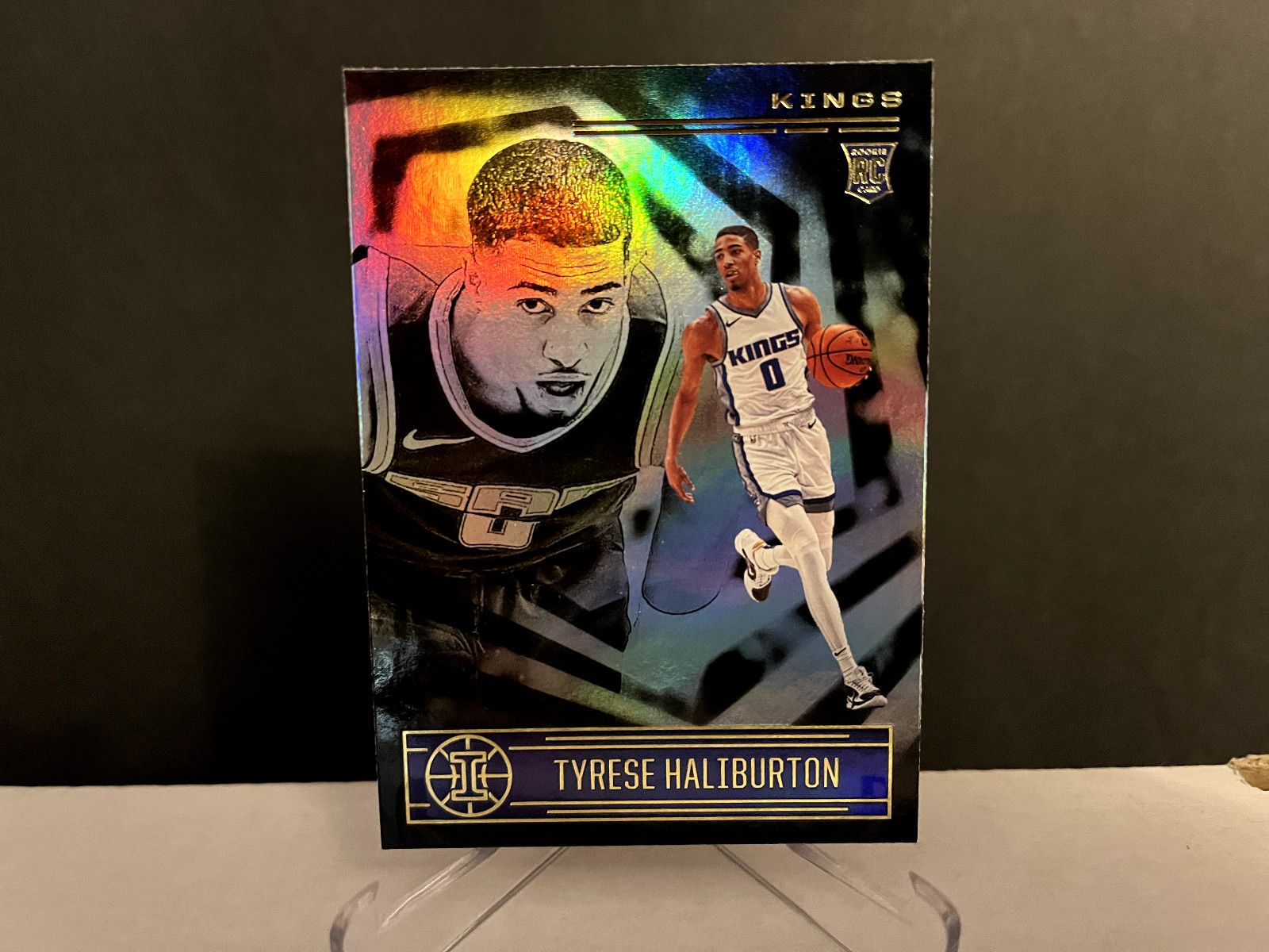 2020-21 NBA Illusions Tyrese Haliburton #153 Base Rookie Card