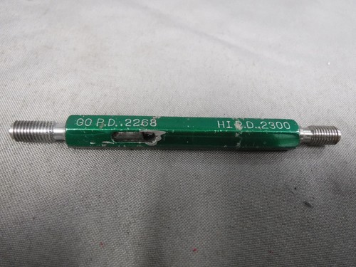 Osborn Thread Plug Gage Go No 1/4-28 UNF 3B .250 28 TPI - Picture 2 of 4