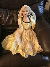 1920s Boudoir Composition doll 28" blonde hair M20
