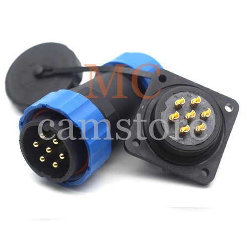 SD28 7pin IP67 Waterproof Connector Plug and Socket,Automotive Cable Connector - Picture 5 of 7