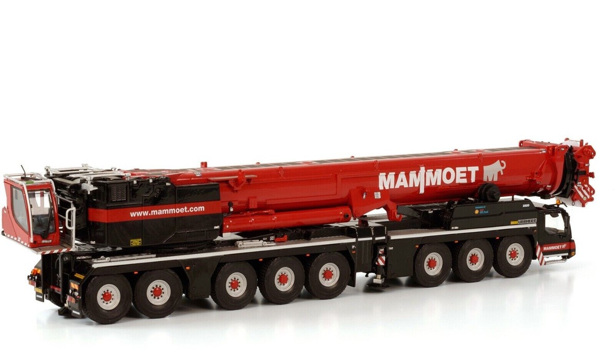 WSIMODEL1/50、LTM1650-8.1MAMMOT Review:Mammoet Liebherr LTM 1650-8.1 | WSI Models