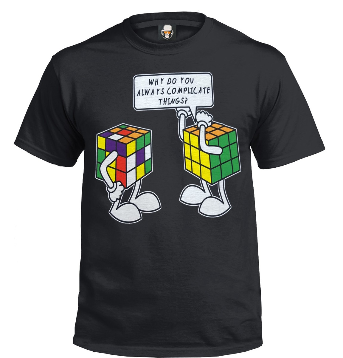 Vintage Style Rubik Cube Silhouette Retro 80s Games Gift T-Shirt Vintage Style Rubik Cube Silhouette Retro 80s Games Gift T-Shirt