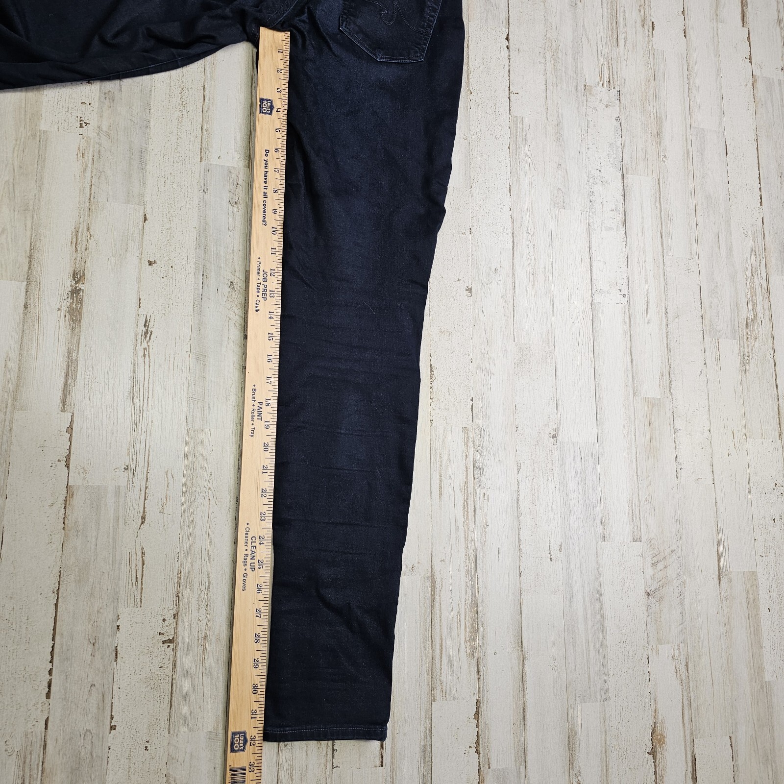 AG Adriano Goldschmied The Middi Mid Rise Leggings Blue 27R 27x32 thumbnail 7