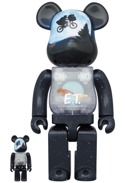 MEDICOM TOY - BE@RBRICK E.T. LIGHT UP Ver. 1000％ Emotionally Unavailable x Medicom Toy BE@RBRICK 1000