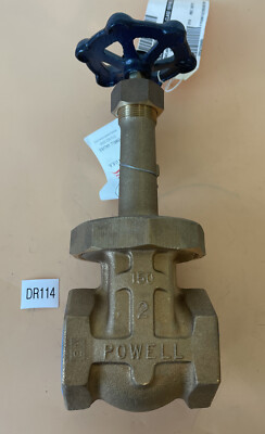 BRAND NEW-Powell 2  Gate Valve Bronze Class 150 2714-2 || Warranty Fast Ship!