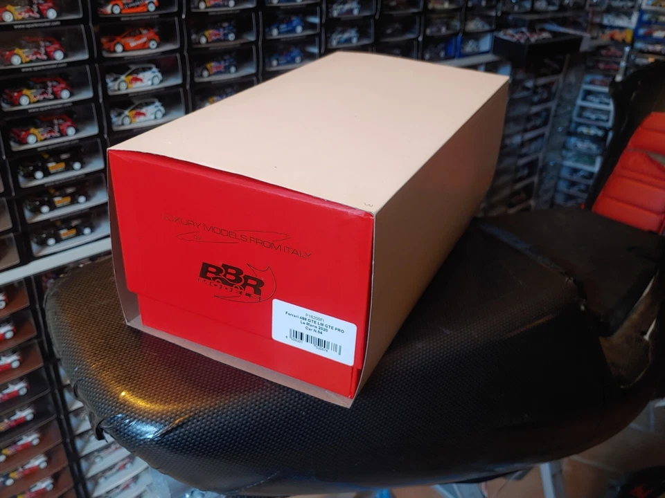 BBR 1:18 FERRARI 488 GTE Pro #54 Fisichella Le Mans 2020 -RARE Lm. N. 330 Pcz - Immagine 2 di 4