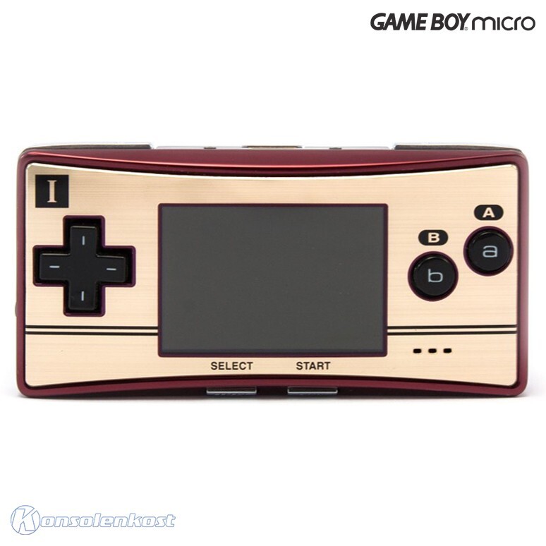 任天堂 ゲームボーイミクロ　任天堂Happy Mario20周年記念モデル 任天堂 Nintendo ゲームボーイミクロ 20周年記念モデル