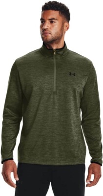 Under Armour Herren Fleece 1/2 Half Zip Oberteil UA Fitness Laufen Golf Sweatshirt