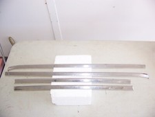 1965 Chrysler New Yorker 2d Ht Rear Window Outside Trim Oem 4 Pcs 1965 Chrysler New Yorker 2d Ht Rear Window Outside Trim Oem 4 Pcs