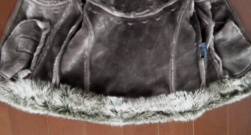 Vintage KC Collections Faux Fur Jacket Childs Size S - Picture 4 of 10