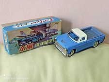 VINTAGE TOY PICK UP TRUCK EMBASSY CAR MF 033 FRICTION 60's CHINA ORIG. BOX BLUE