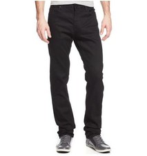Calvin Klein Jeans Men's Slim-Fit Black Wash Jeans Size W32 X L30