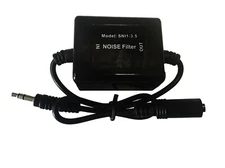 1 Pc 3.5mm Ground Loop Isolator Stereo AUX Cable Cancel Noise Reducer Filter