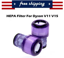 2 x HEPA Filter Part V11 SV14 V15 for Dyson Animal+ Torque Cordless Outside Part
