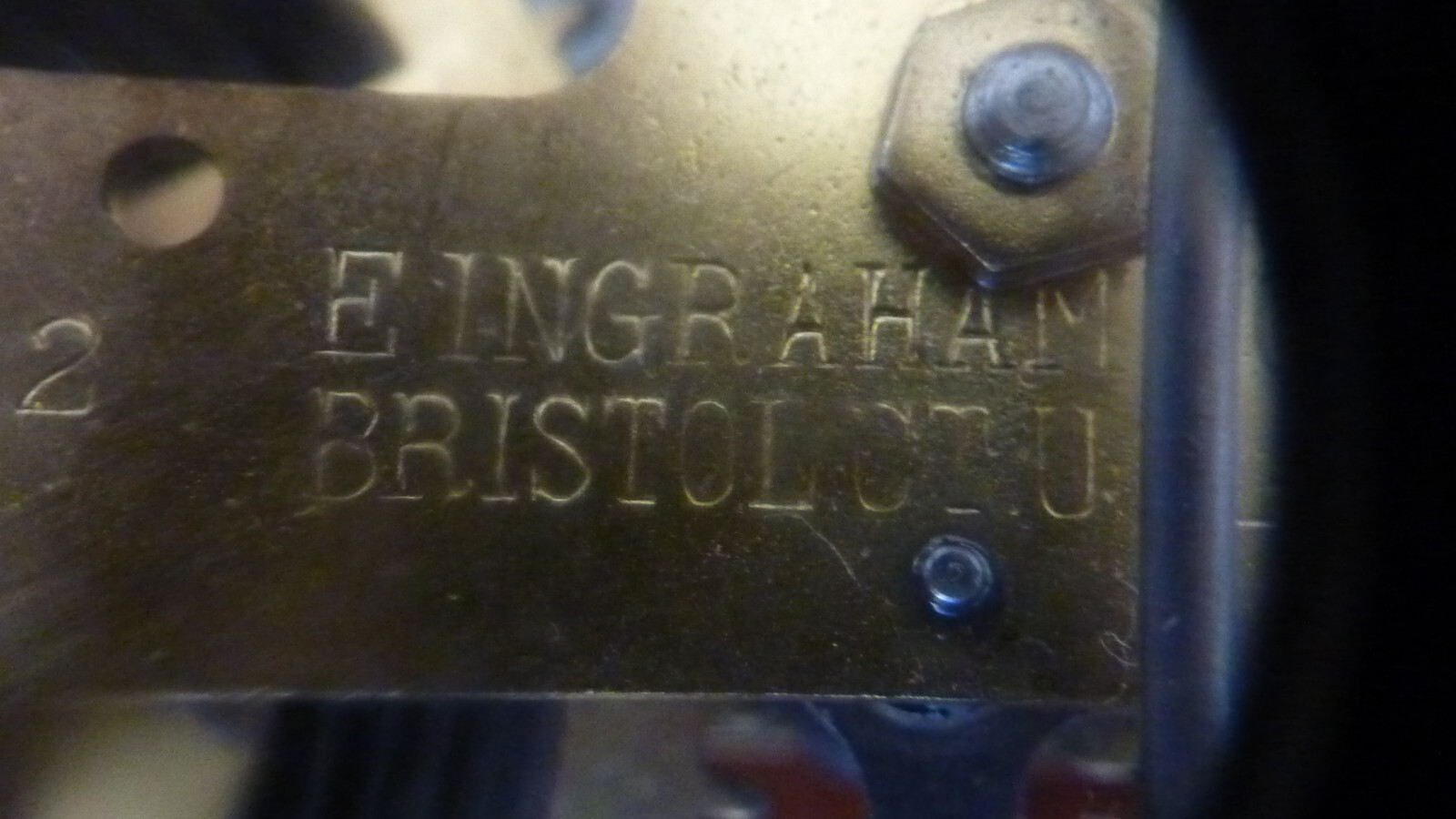 2 antique clock movements ONE E INGRAHAM 33 PARTS & movement with no