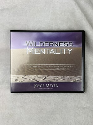 Wilderness Mentality CD Audiobook Joyce Meyer Ministries Christian C107 OOP