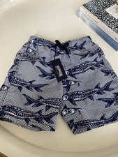 New Vilbrequin Boy  s Moorea Swim Trunks - Size 12 Yr