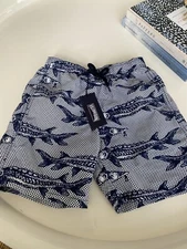 New Vilbrequin Boy’s Moorea Swim Trunks - Size 12 Yr