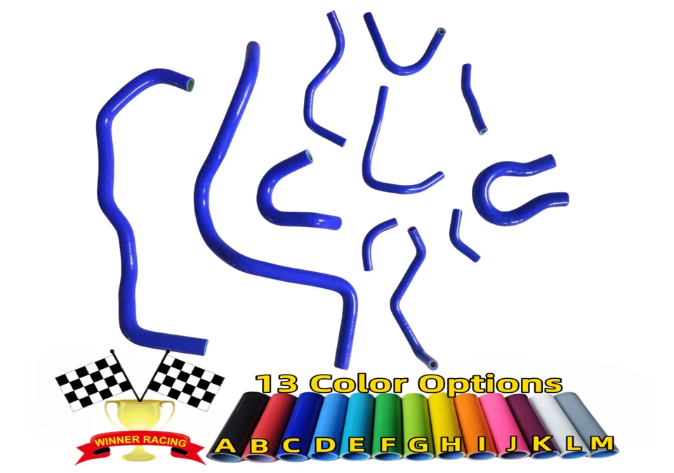 Силиконовый шланг нагревателя подходит для Honda Prelude BB3 2.0 F20A4; BB1 2.2 H22A VTEC 1992-96 - Изображение 4 из 4