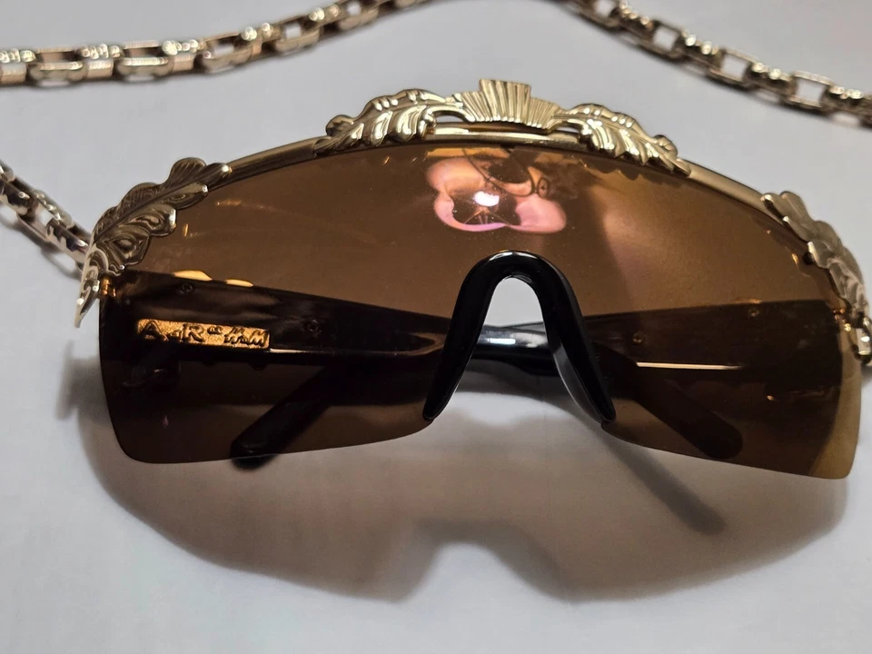 Anna Dello Russo x H&M Strapped Sunglasses with Case - Image 3 of 4