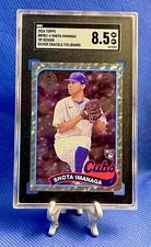 2024 Topps Shota Imanaga ‘89 Design Silver Crackle Foilboard SGC 8.5