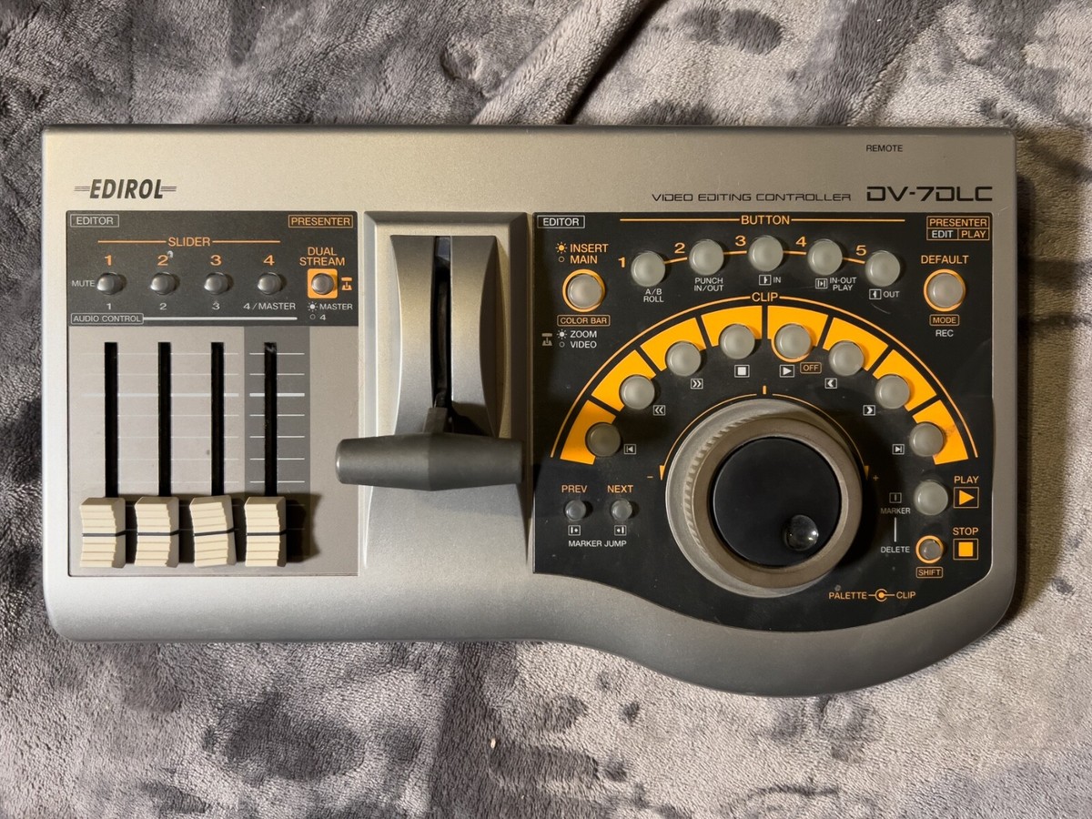 【奇跡の未使用】EDIROL ビデオエディットコントローラー DV-7C 2025年最新】Yahoo!オークション -edirol dv-7の中古品・新品