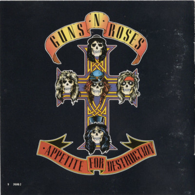 Guns N' Roses Appetite For Destruction 1987 CD Collectible VG Not