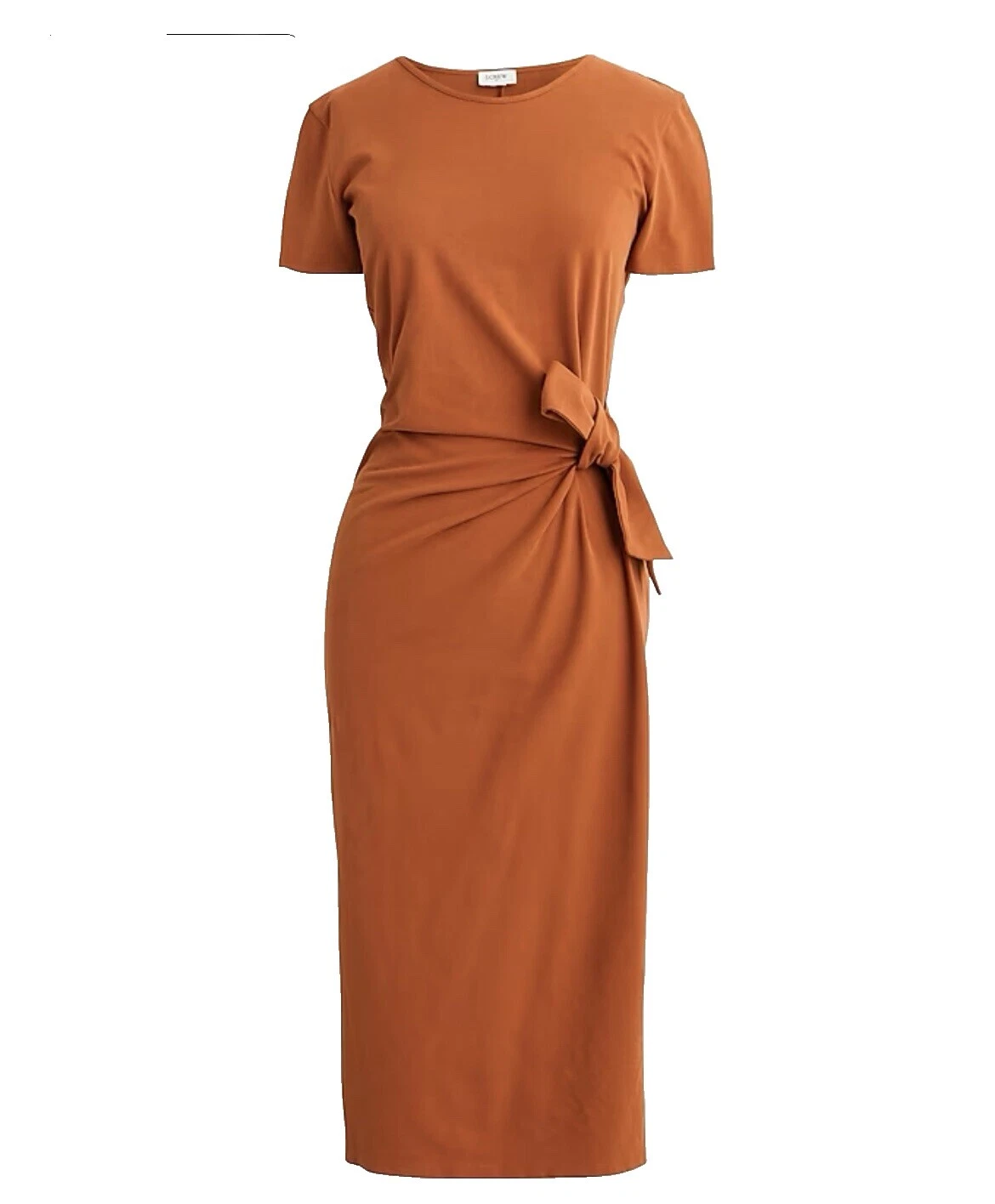 J.CREW Cotton Solid Dresses Midi