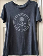 Kenny Chesney Blue Chair Bay Skull & Crossbones Women’s Fitted Tee Sz XL **READ