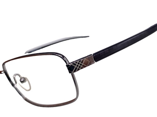 Burberry Unisex Eyeglasses Light Gold Metal Aviator Frame  display picture 1