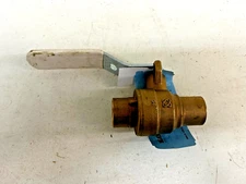 Nibco Lead Free Brass Ball Valve 3/4" Sweat S685-66-LF 600 CWP