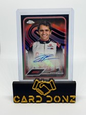 2024 Topps Chrome F1 Formula 1 Pietro Fittipaldi Base Auto Refractor #CAC-FITT