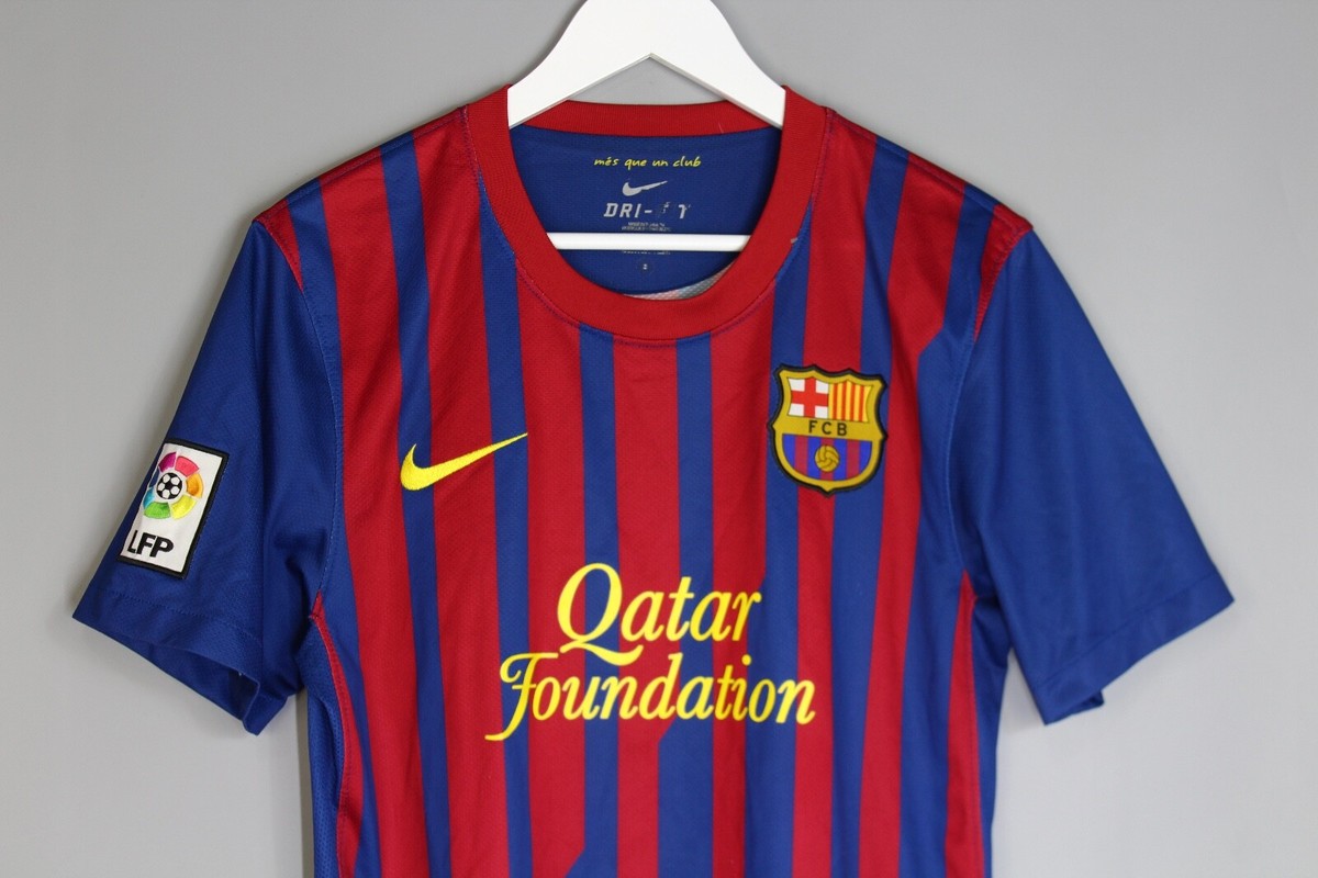 FC BARCELONA 2011 2012 HOME FOOTBALL SHIRT SOCCER JERSEY