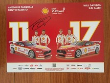 Shell V-Power Racing Team 2024 Endro poster- features all 4 Drivers and Cars