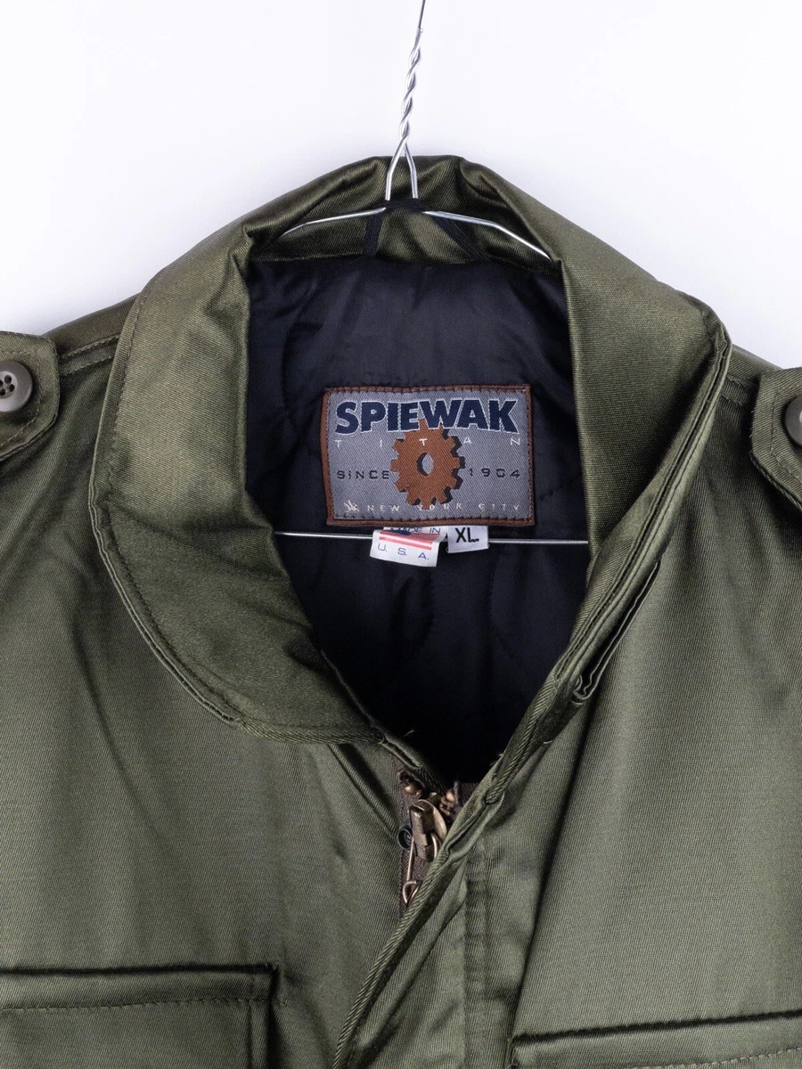 Spiewak Titan Golden Fleece Jacket Military Style Industrial Outerwear XL NWT