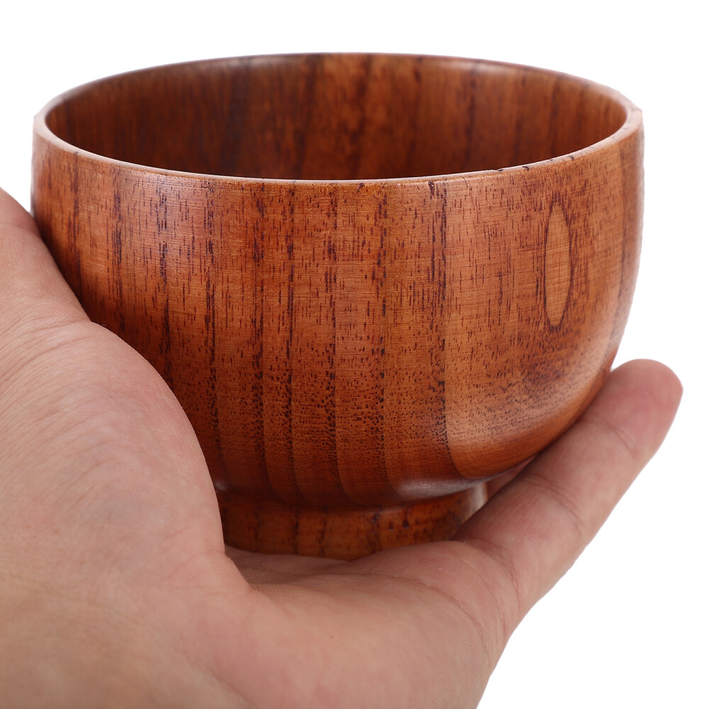 Anself Wooden Shaving Soap Bowl Shave Cream Cup Cleaning Mug - View #2