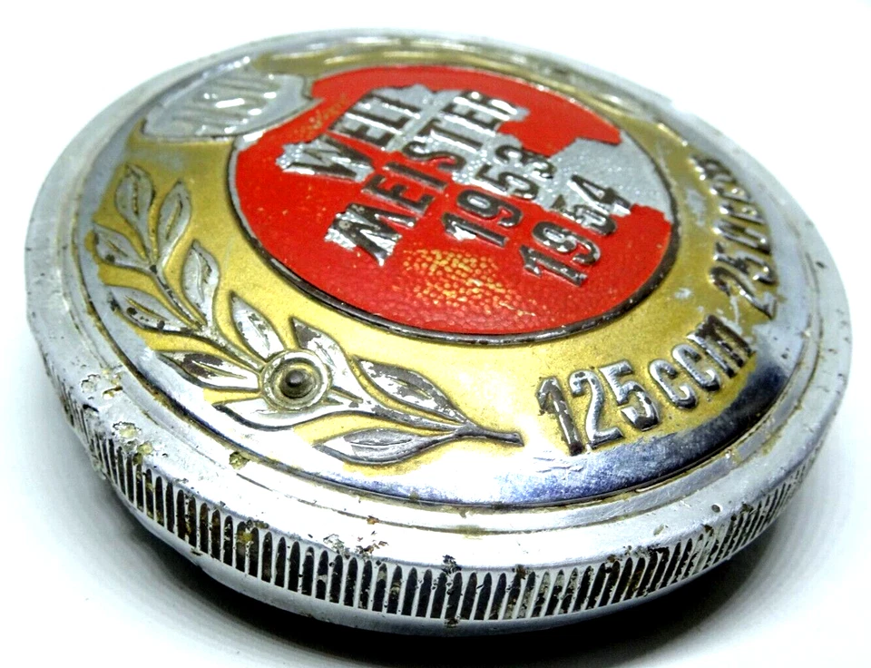 Original NSU MAX Tankdeckel WELTMEISTER 1953-1954 125 ccm 250 ccm - Bild 4 von 4