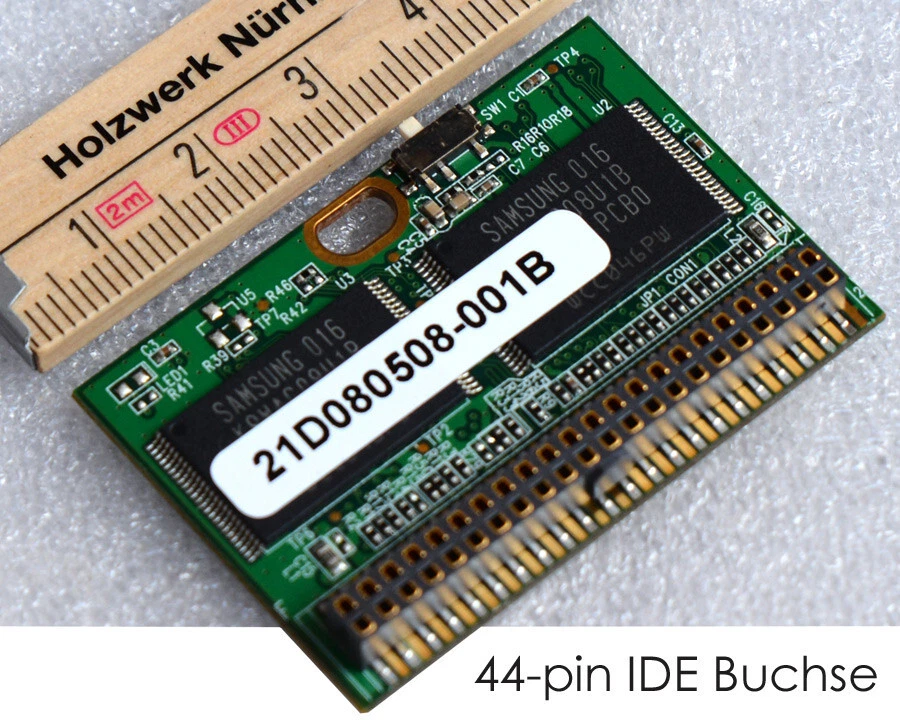 4GB SSD IDE DOC MODUL MINI FESTPLATTE DE4PA-04GD31C1D 44-PIN 44-POL IDE FLASH 48 - Bild 2 von 3