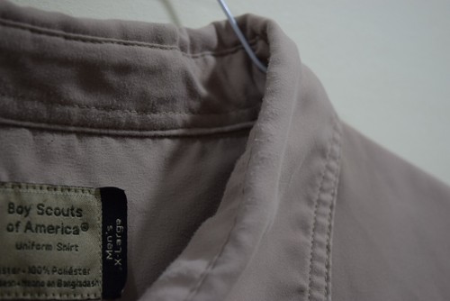 Boy Scout VENTED Men’s XL MICROFIBER Official SOFT Uniform S/S Shirt G382 - Picture 5 of 19