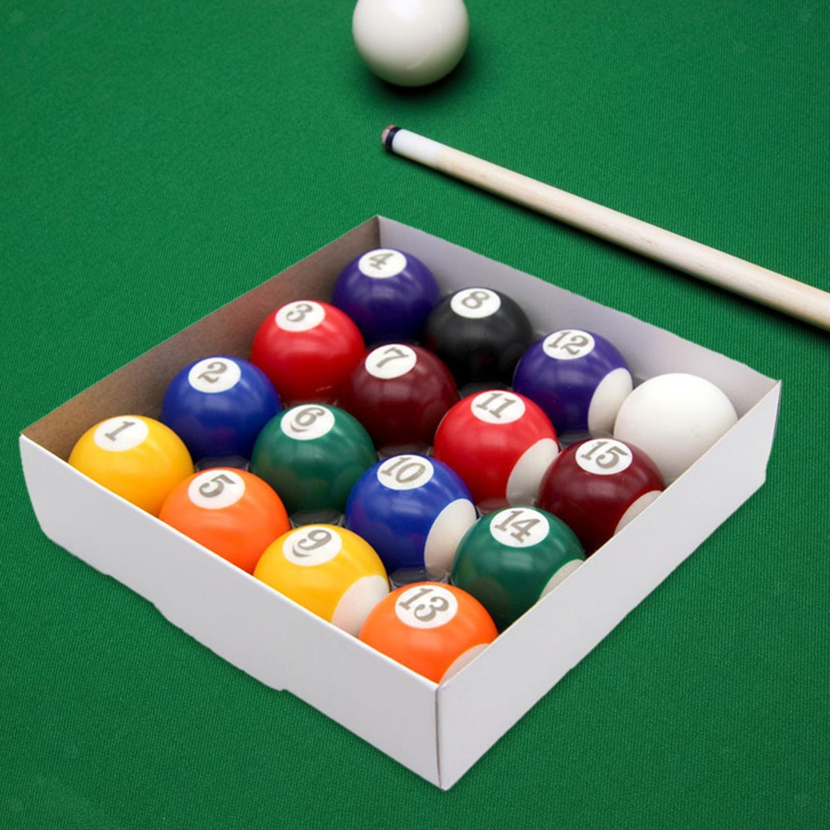 Palline Da Biliardo In Miniatura - Set Di 16 Colorate Per Decorazione O Accessori | Idee Regalo Per Appassionati - Foto 6