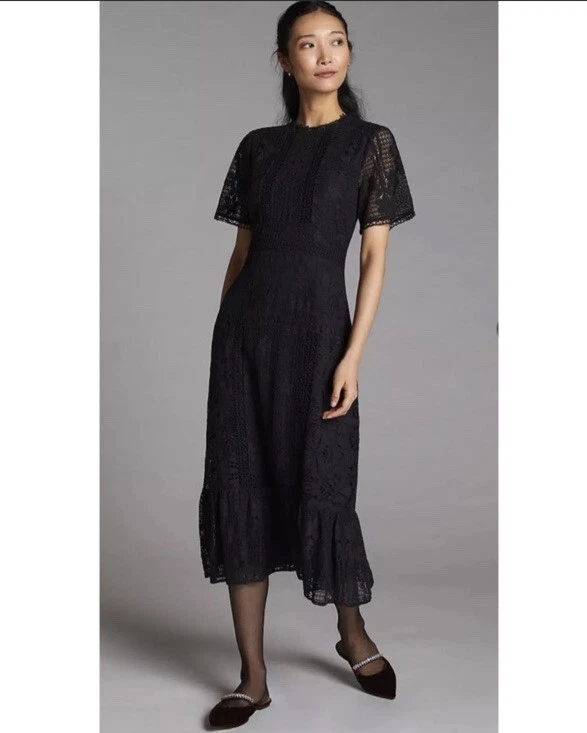 Hot Topic Black Lace Midi Dress Bayshore Shopping Centre