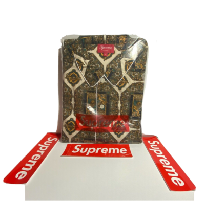 Supreme Regency Pajama Pants Lサイズ 100% Authentic Supreme Regency Pajama Set (Gold) Green Size L | eBay