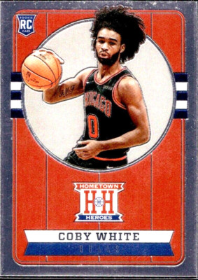 Coby White - Rookie - 2019-20 Panini Chronicles Hometown Heroes #551