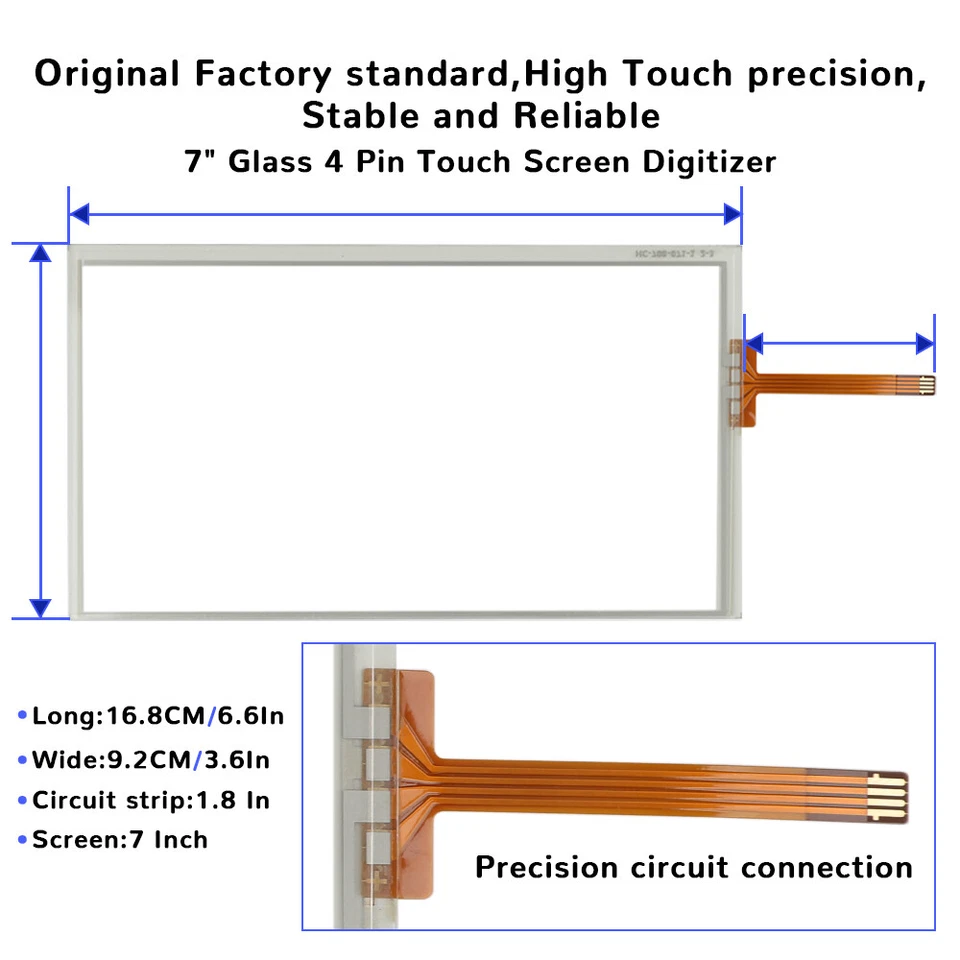 Fits 2012-2016 Chevy Spark Sonic MYLINK Navigation Radio Display 7" Touch Screen - Image 3 of 4