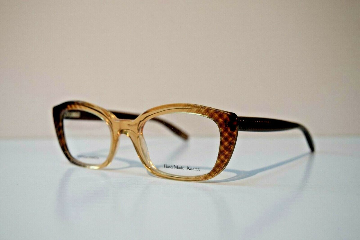 メガネ Bottega Veneta Eyeglasses BV236 SJ9 Luxury Translucent Frame New Authentic BOTTEGA VENETA Eyeglasses Frames BV236 SJ9 140