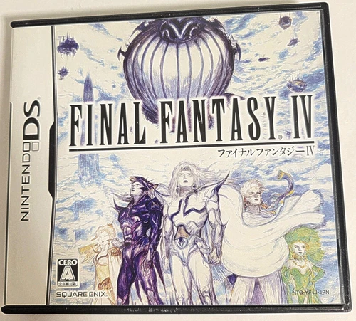 Final Fantasy IV DS CIB Japanese Version Tested USA Seller