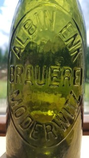 Brauerei Albin Enk Moderitz Neustadt Orla Thüringen ca. 1900 20 Top Zustand