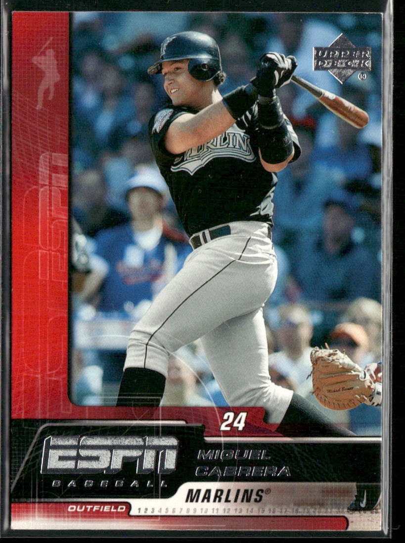 2005 Upper Deck ESPN Miguel Cabrera #34 Florida Marlins